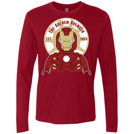 T-Shirts Cardinal / Small The Golden Avenger Men's Premium Long Sleeve