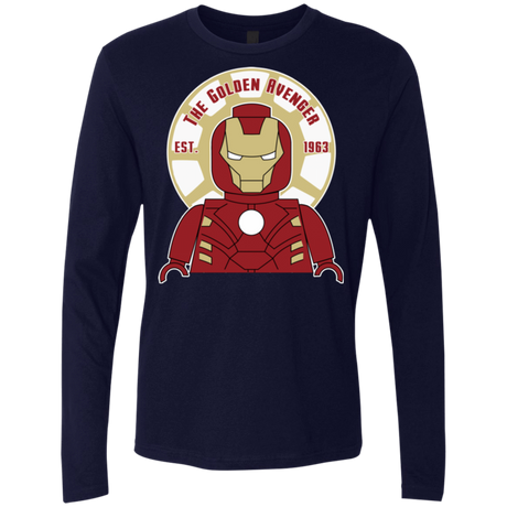 T-Shirts Midnight Navy / Small The Golden Avenger Men's Premium Long Sleeve