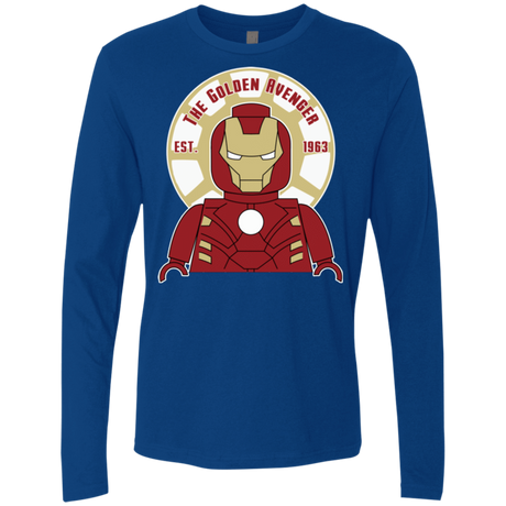 T-Shirts Royal / Small The Golden Avenger Men's Premium Long Sleeve