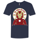 T-Shirts Midnight Navy / X-Small The Golden Avenger Men's Premium V-Neck