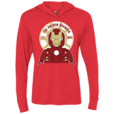 T-Shirts Vintage Red / X-Small The Golden Avenger Triblend Long Sleeve Hoodie Tee