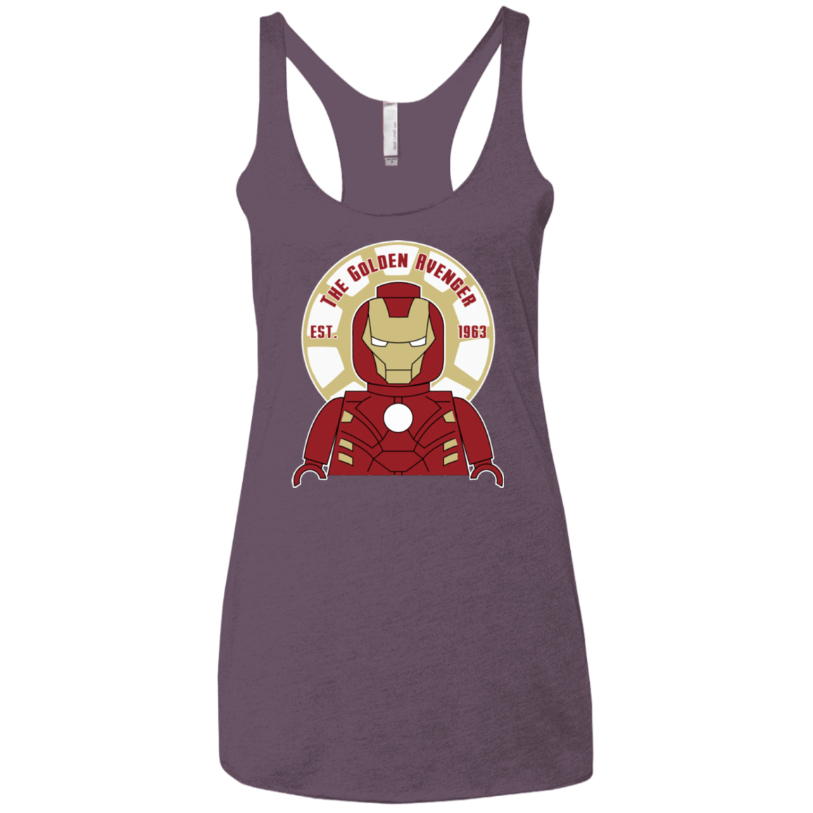 T-Shirts Vintage Purple / X-Small The Golden Avenger Women's Triblend Racerback Tank