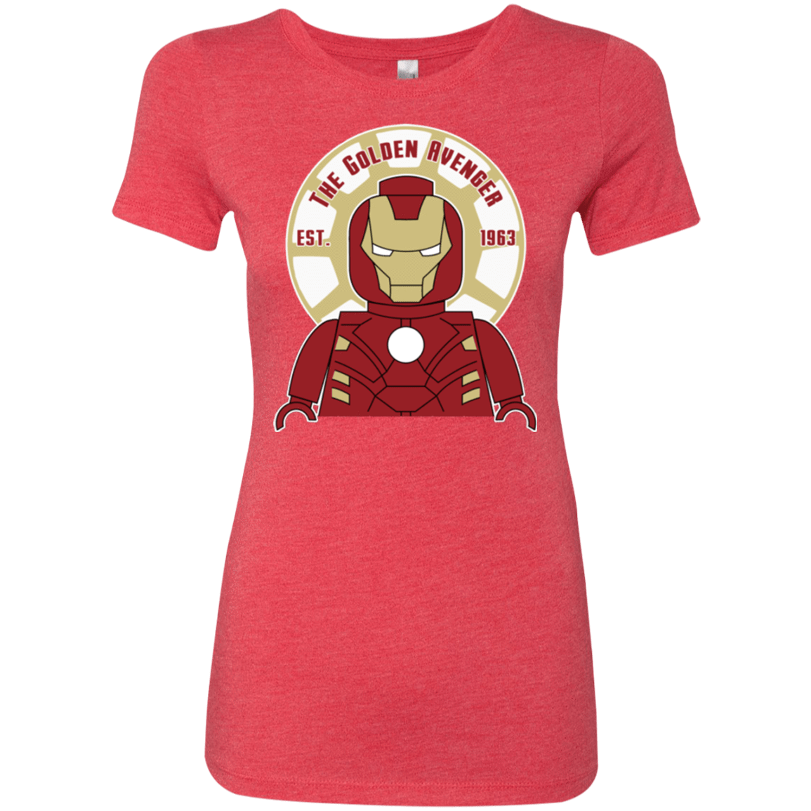 T-Shirts Vintage Red / Small The Golden Avenger Women's Triblend T-Shirt
