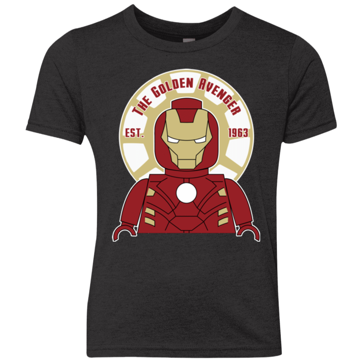 T-Shirts Vintage Black / YXS The Golden Avenger Youth Triblend T-Shirt