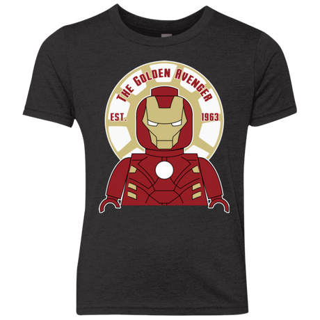 T-Shirts Vintage Black / YXS The Golden Avenger Youth Triblend T-Shirt