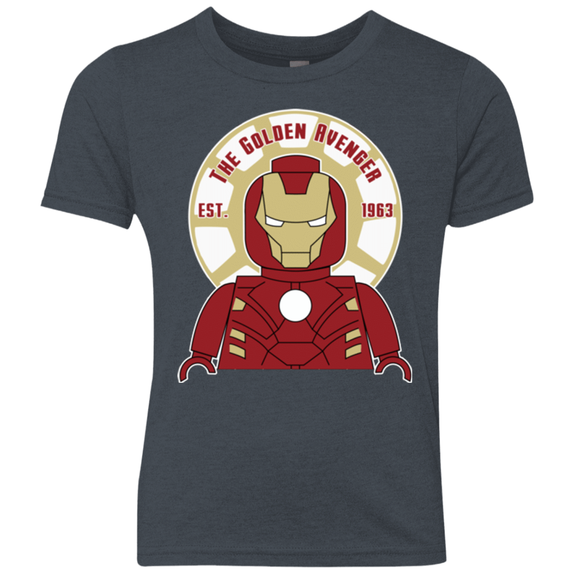 T-Shirts Vintage Navy / YXS The Golden Avenger Youth Triblend T-Shirt