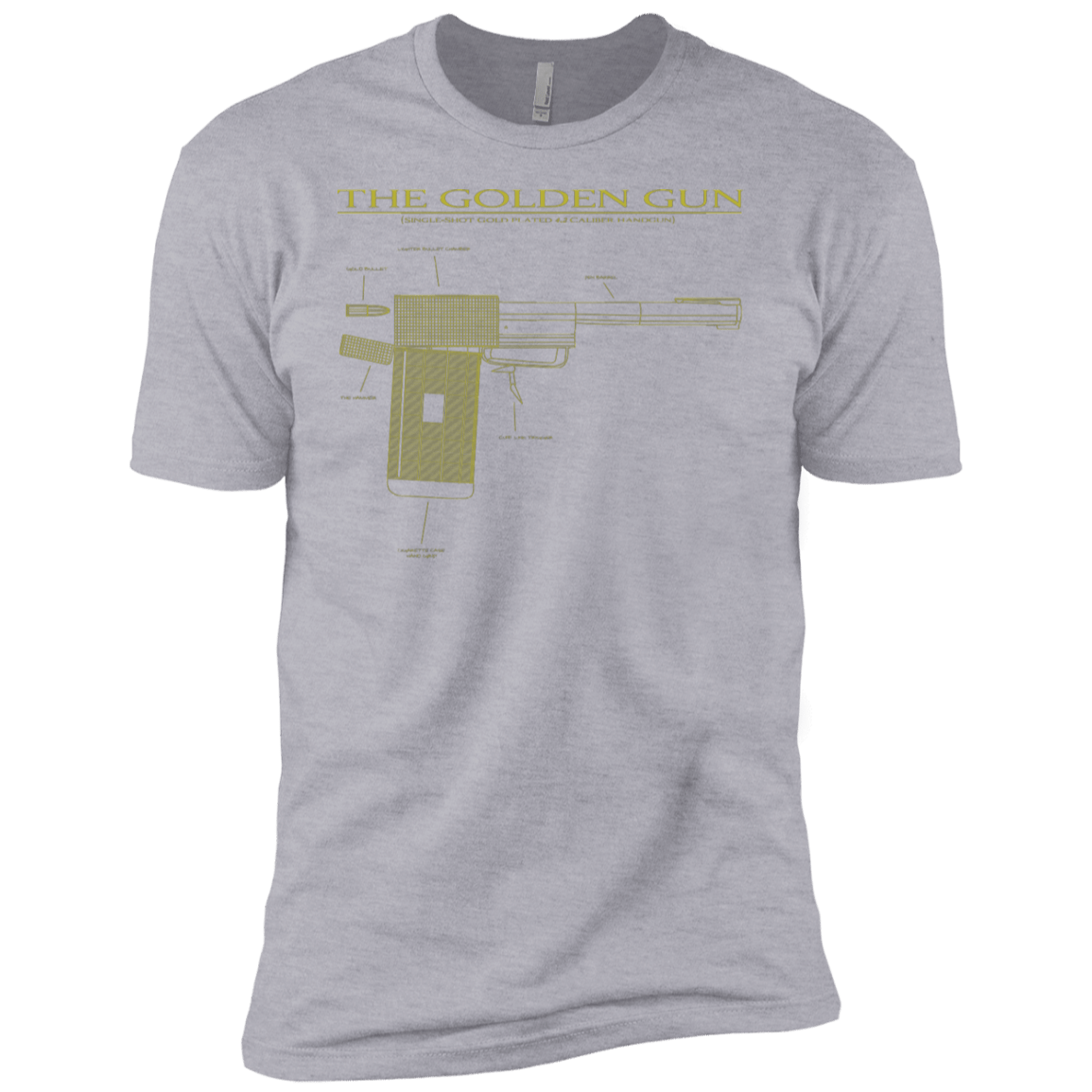 T-Shirts Heather Grey / YXS The Golden Gun Boys Premium T-Shirt