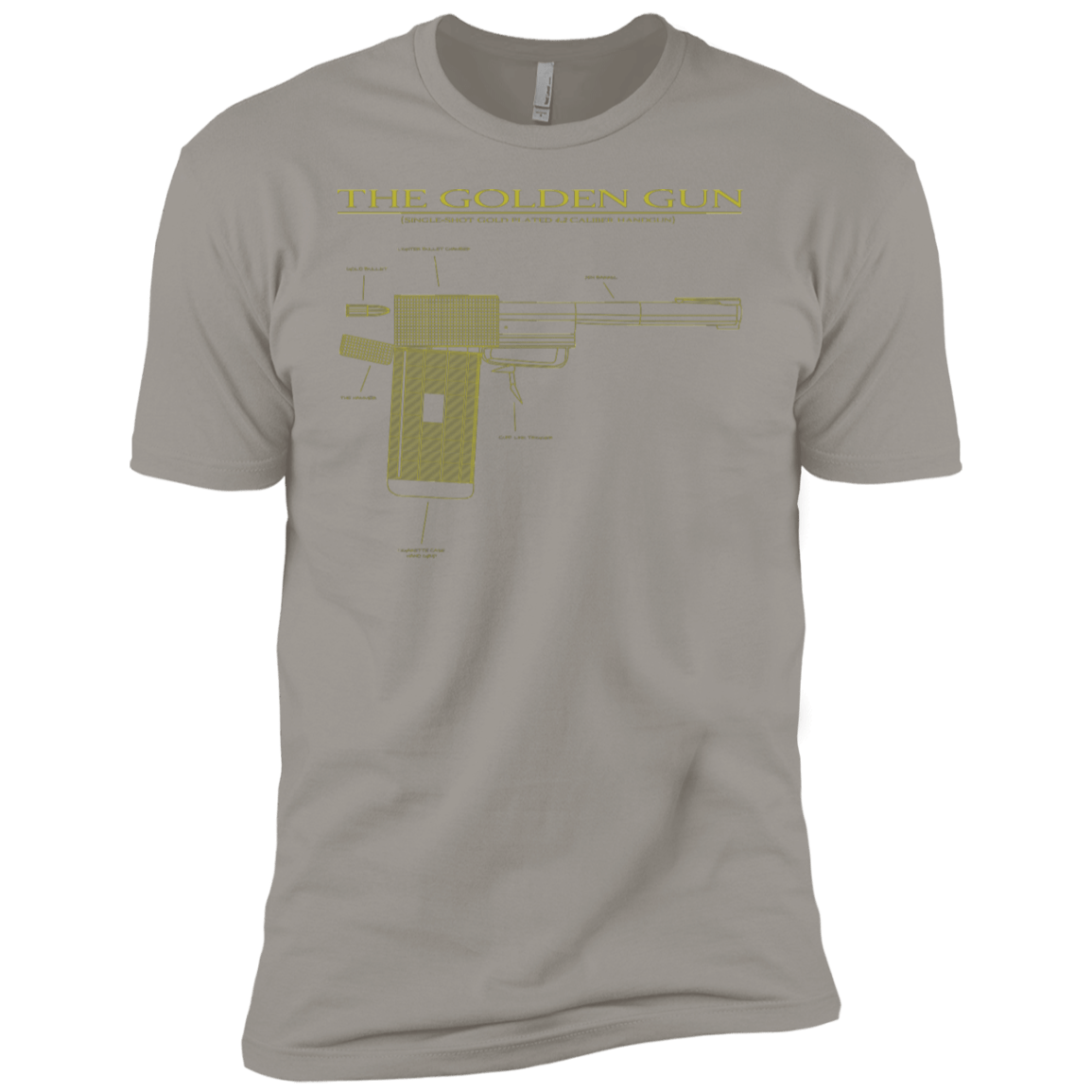 T-Shirts Light Grey / YXS The Golden Gun Boys Premium T-Shirt