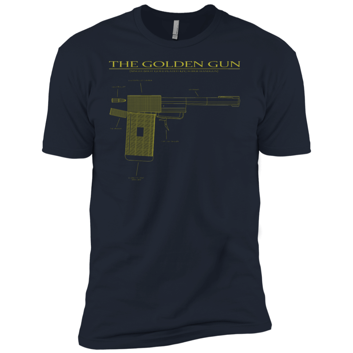 T-Shirts Midnight Navy / YXS The Golden Gun Boys Premium T-Shirt
