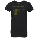 T-Shirts Black / YXS The Golden Gun Girls Premium T-Shirt