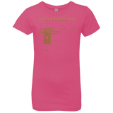 T-Shirts Hot Pink / YXS The Golden Gun Girls Premium T-Shirt