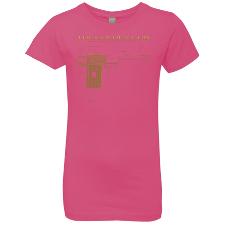 T-Shirts Hot Pink / YXS The Golden Gun Girls Premium T-Shirt