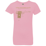 T-Shirts Light Pink / YXS The Golden Gun Girls Premium T-Shirt