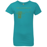 T-Shirts Tahiti Blue / YXS The Golden Gun Girls Premium T-Shirt