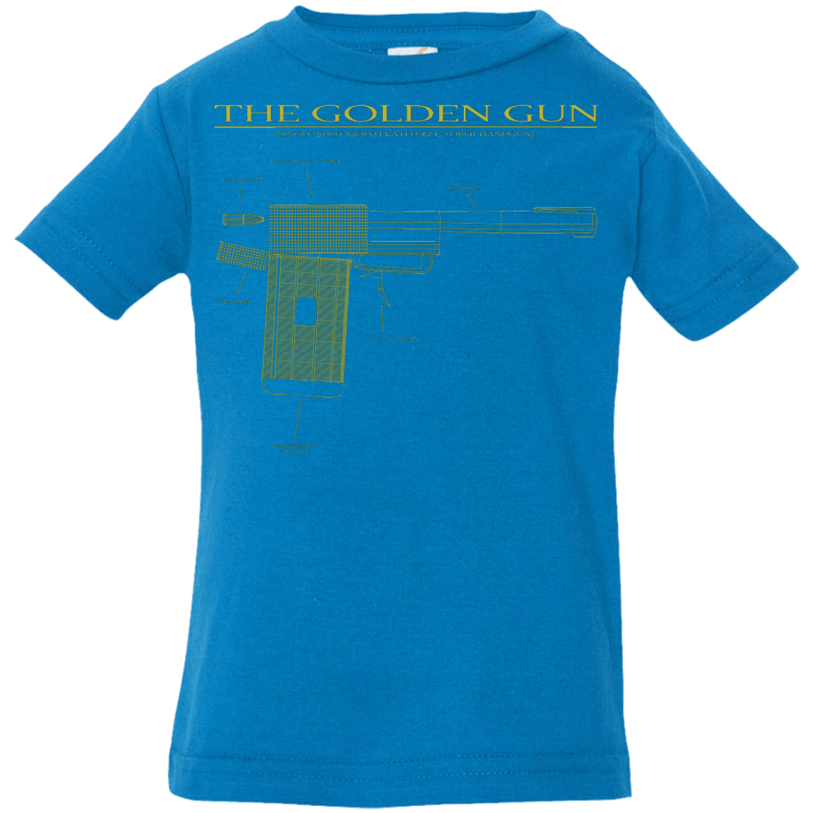 T-Shirts Cobalt / 6 Months The Golden Gun Infant Premium T-Shirt