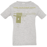 T-Shirts Heather Grey / 6 Months The Golden Gun Infant Premium T-Shirt