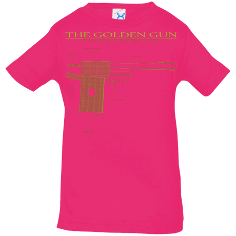 T-Shirts Hot Pink / 6 Months The Golden Gun Infant Premium T-Shirt