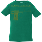 T-Shirts Kelly / 6 Months The Golden Gun Infant Premium T-Shirt