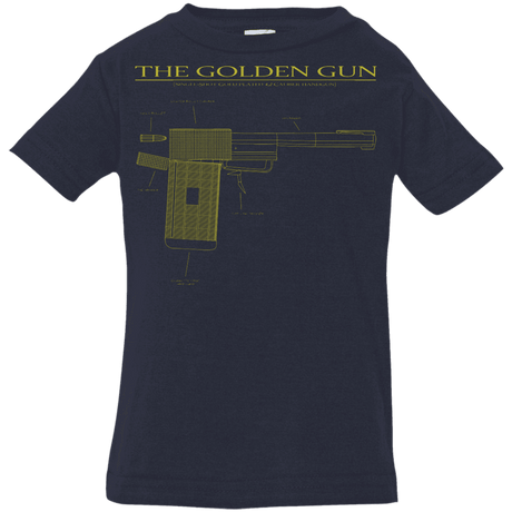 T-Shirts Navy / 6 Months The Golden Gun Infant Premium T-Shirt