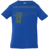 T-Shirts Royal / 6 Months The Golden Gun Infant Premium T-Shirt