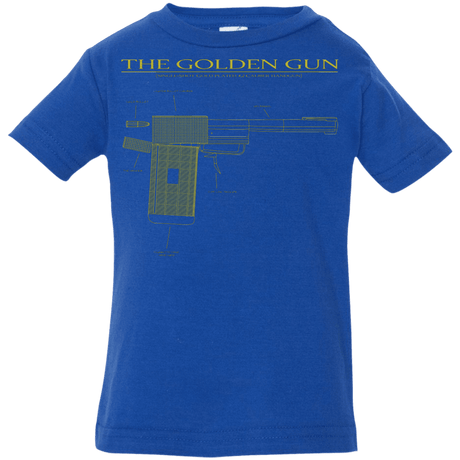 T-Shirts Royal / 6 Months The Golden Gun Infant Premium T-Shirt