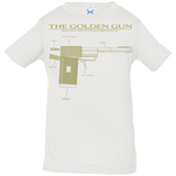 T-Shirts White / 6 Months The Golden Gun Infant Premium T-Shirt