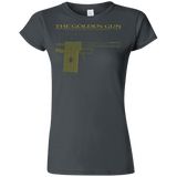 T-Shirts Charcoal / S The Golden Gun Junior Slimmer-Fit T-Shirt