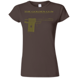 T-Shirts Dark Chocolate / S The Golden Gun Junior Slimmer-Fit T-Shirt