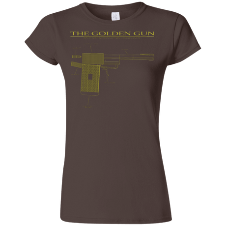 T-Shirts Dark Chocolate / S The Golden Gun Junior Slimmer-Fit T-Shirt