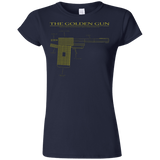 T-Shirts Navy / S The Golden Gun Junior Slimmer-Fit T-Shirt
