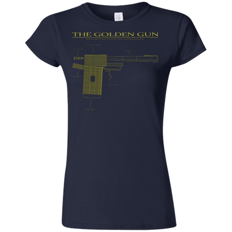 T-Shirts Navy / S The Golden Gun Junior Slimmer-Fit T-Shirt