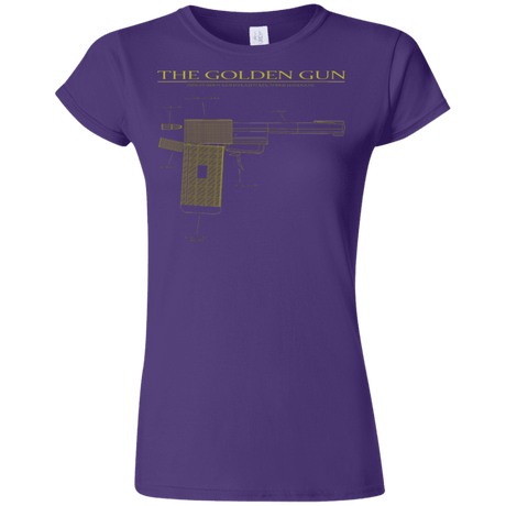 T-Shirts Purple / S The Golden Gun Junior Slimmer-Fit T-Shirt