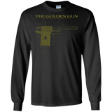 T-Shirts Black / S The Golden Gun Men's Long Sleeve T-Shirt