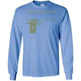 T-Shirts Carolina Blue / S The Golden Gun Men's Long Sleeve T-Shirt