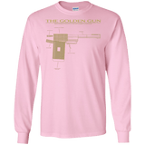 T-Shirts Light Pink / S The Golden Gun Men's Long Sleeve T-Shirt