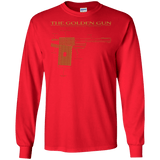 T-Shirts Red / S The Golden Gun Men's Long Sleeve T-Shirt