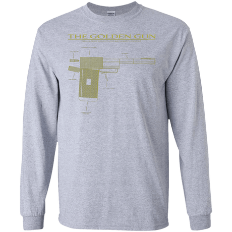 T-Shirts Sport Grey / S The Golden Gun Men's Long Sleeve T-Shirt