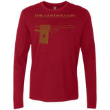 T-Shirts Cardinal / S The Golden Gun Men's Premium Long Sleeve