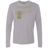 T-Shirts Heather Grey / S The Golden Gun Men's Premium Long Sleeve
