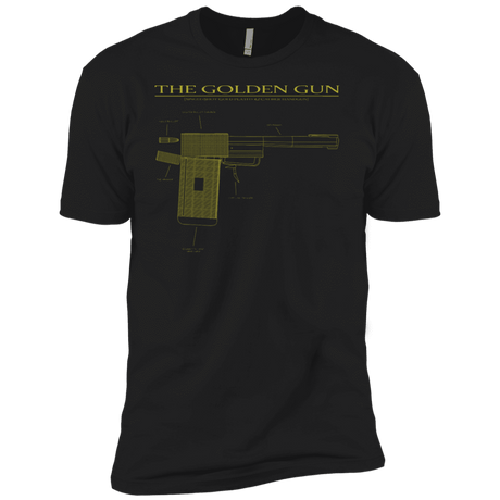 T-Shirts Black / X-Small The Golden Gun Men's Premium T-Shirt