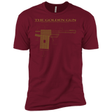 T-Shirts Cardinal / X-Small The Golden Gun Men's Premium T-Shirt