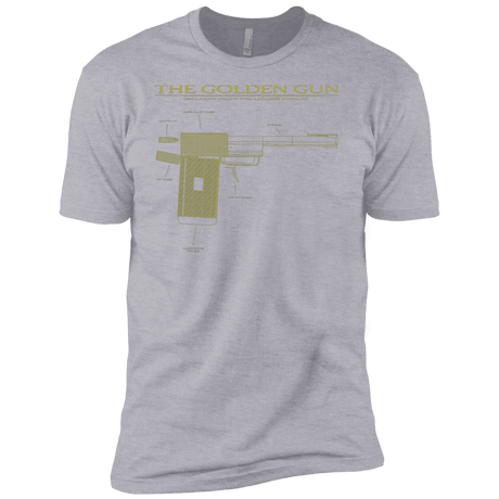 T-Shirts Heather Grey / X-Small The Golden Gun Men's Premium T-Shirt