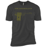 T-Shirts Heavy Metal / X-Small The Golden Gun Men's Premium T-Shirt