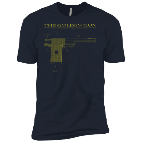 T-Shirts Midnight Navy / X-Small The Golden Gun Men's Premium T-Shirt