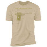 T-Shirts Sand / X-Small The Golden Gun Men's Premium T-Shirt