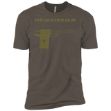 T-Shirts Warm Grey / X-Small The Golden Gun Men's Premium T-Shirt