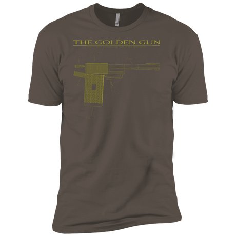 T-Shirts Warm Grey / X-Small The Golden Gun Men's Premium T-Shirt