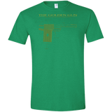 T-Shirts Heather Irish Green / S The Golden Gun Men's Semi-Fitted Softstyle