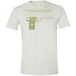 T-Shirts White / X-Small The Golden Gun Men's Semi-Fitted Softstyle