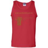 T-Shirts Red / S The Golden Gun Men's Tank Top